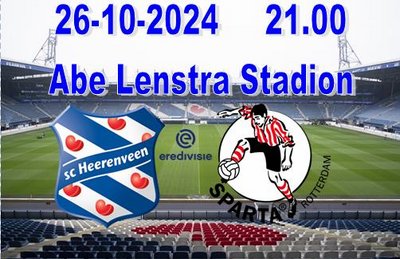 Samenvatting SC Heerenveen - Sparta