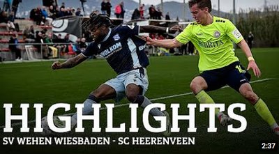 Samenvatting SC Wehen Wiesbaden - SC Heerenveen