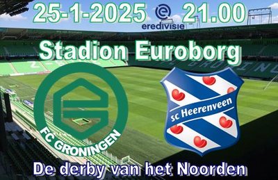 SC Heerenveen verliest de Derby van het Noorden